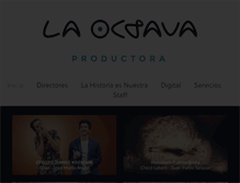 Tablet Screenshot of laoctava.com.co
